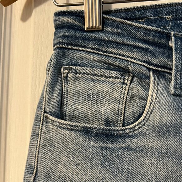 Levi's High Rise Skinny Denim Jean light sky blue wash - Picture 3 of 7